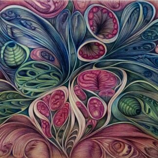 Cámaras y semillas, hojas de jardín